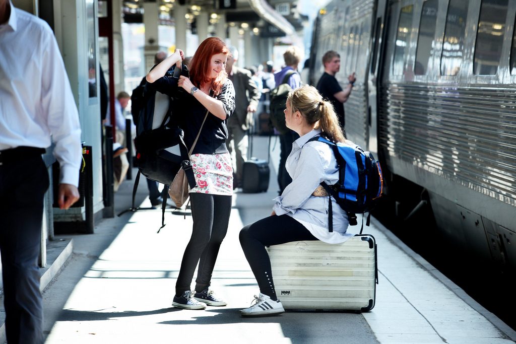 Tågluffa istället för att ta flyget